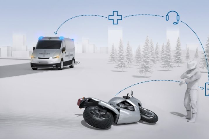 Bosch Help Connect pomoże motocyklistom po wypadkach