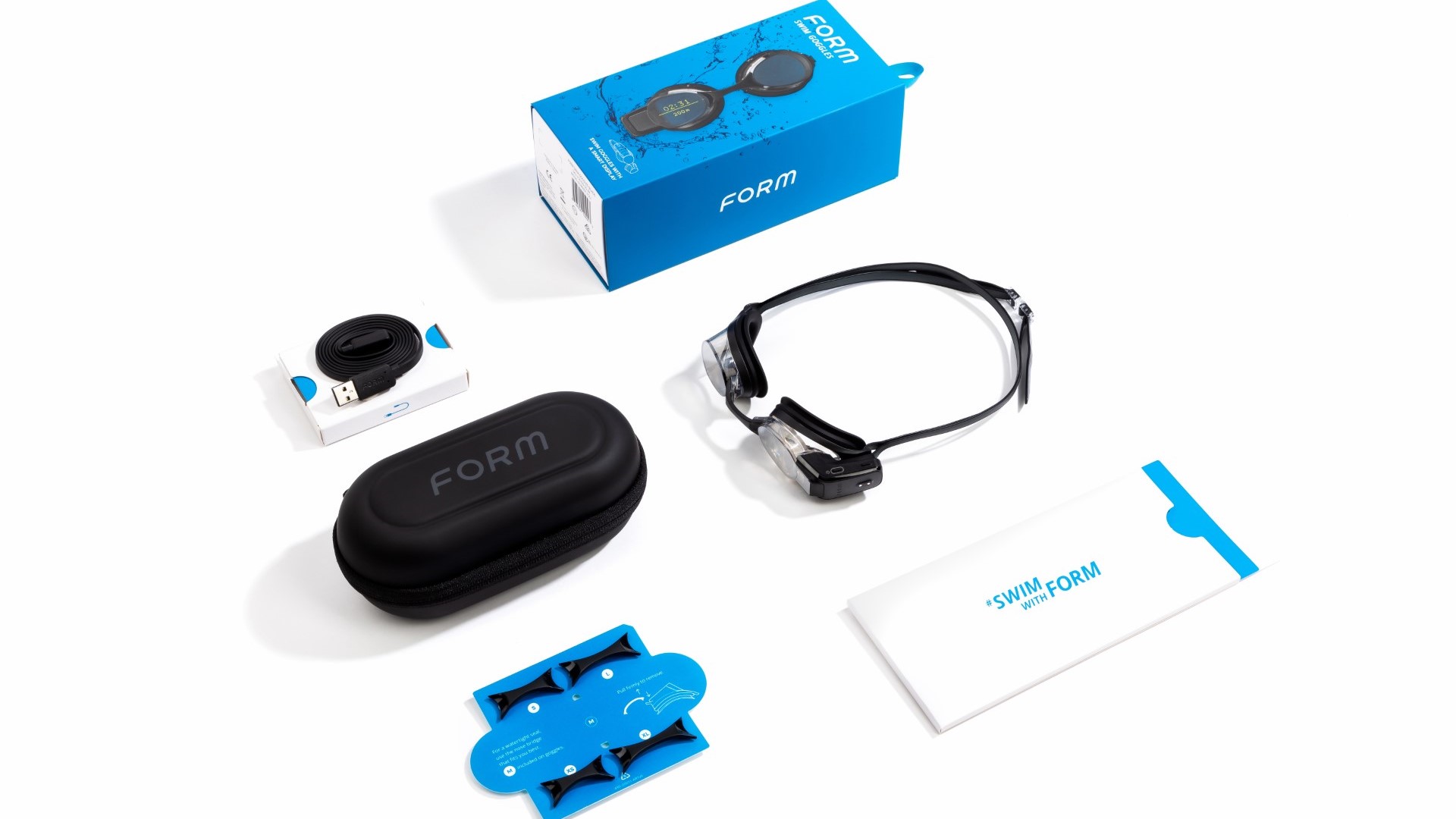 Zestaw akcesoriów Form Smart Swim Goggles