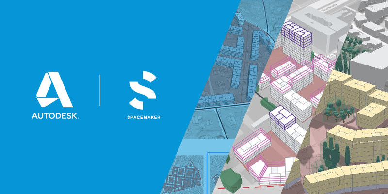 Autodesk przejmuje Spacemaker - wykorzysta AI do projektowania miast