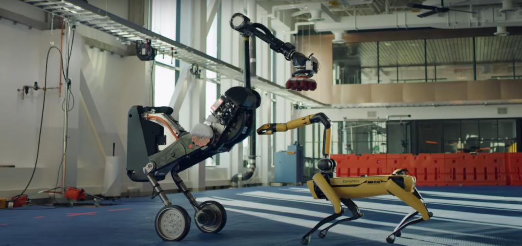 Roboty Boston Dynamics tańcząc żegnają 2020 rok