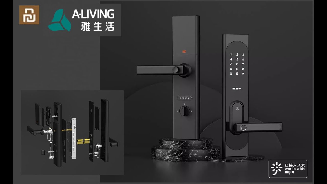 Modularny zamek do drzwi Xiaomi Berson A-Link zadba o bezpieczeństwo naszego domu