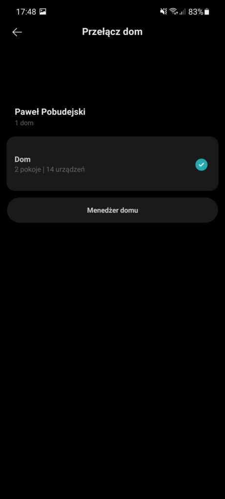 Aplikacja Xiaomi Home zaktualizowana o ciemny motyw