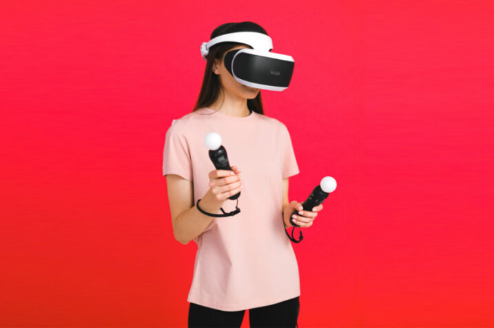 Gogle VR virtual reality Promocje Sale Pexels