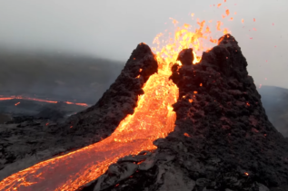 erupcja wulkanu