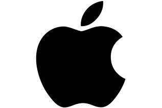 Obrazek przedstawia logo firmy Apple.