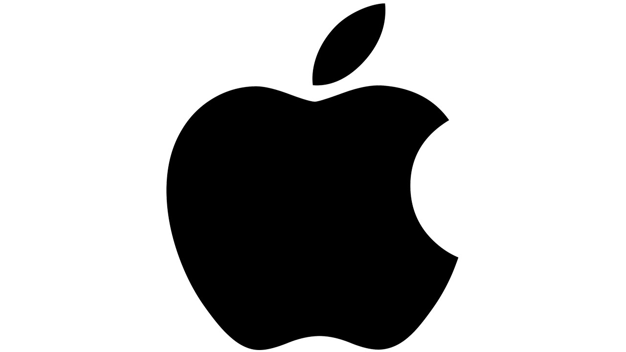Obrazek przedstawia logo firmy Apple.