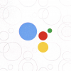 Obrazek przedstawia logo Google Assistant