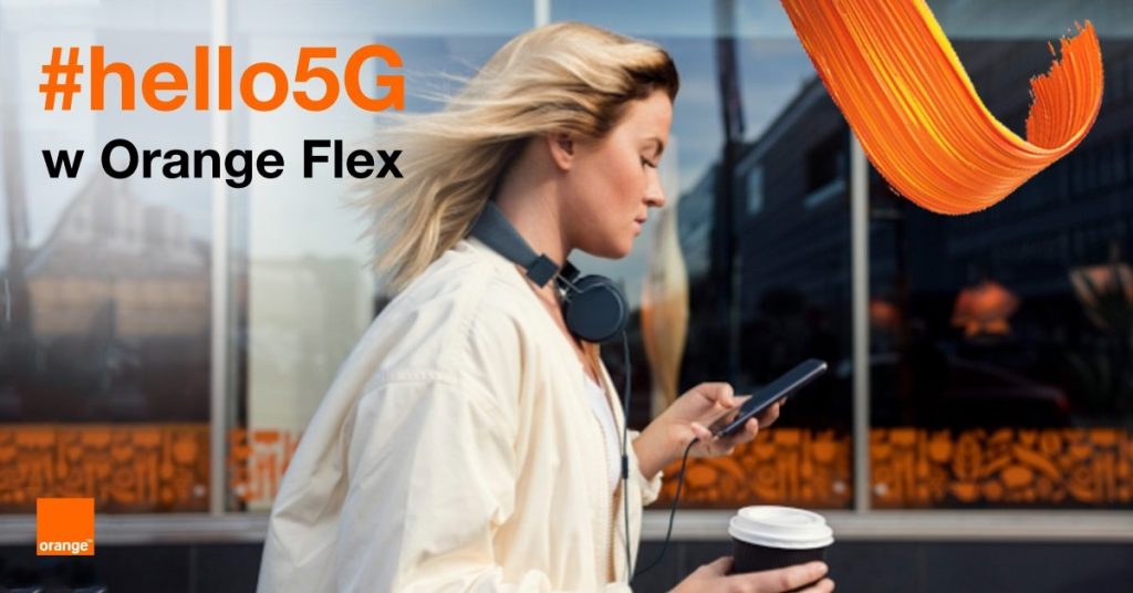 Testuj 5G przez 3 miesiące za złotówkę z Orange Flex!
