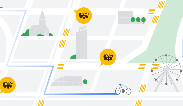 Sztuczna Inteligencja w Mapach Google sprawi, że będziemy jeździć bezpieczniej
