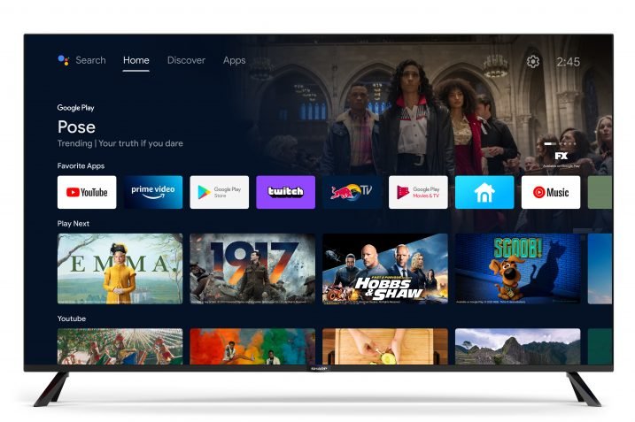 Nowe, bezramkowe telewizory z Android TV już w ofercie Sharp