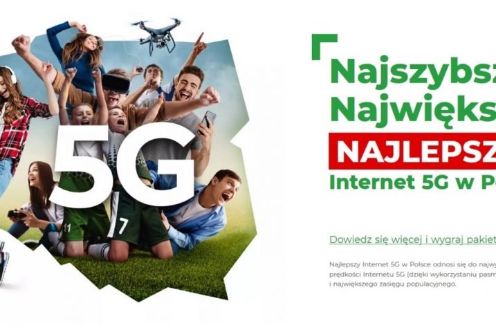 Pokaż co wiesz o 5G i wygraj paczkę danych - quiz dla klientów Plusa