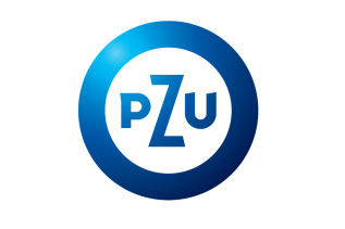 Obrazek przedstawia logo PZU, które wprowadza nowe narzędzie typu sztuczna inteligencja