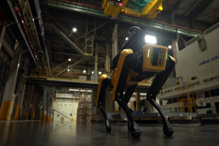 Boston Dynamics Spot vel Robot fot. Hyundai