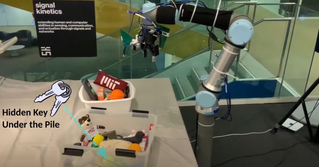 Robot RFusion fot. MIT