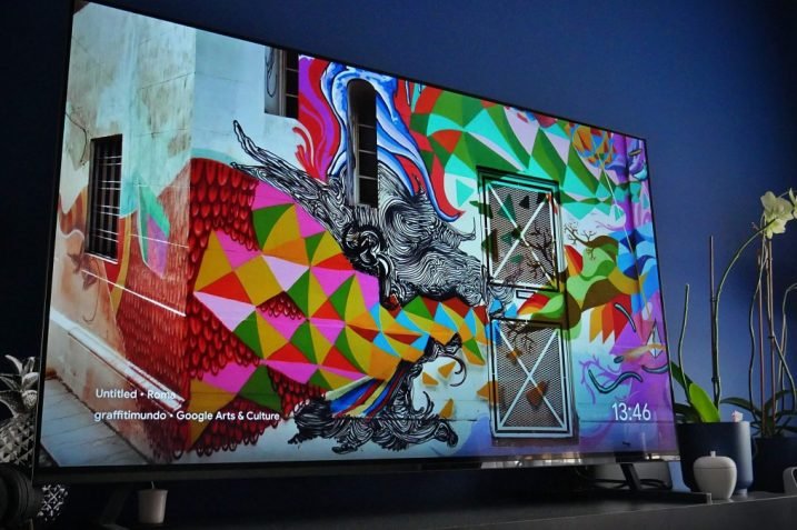 Sony XR-55A80J / fot. Kacper Żarski (oiot.pl)