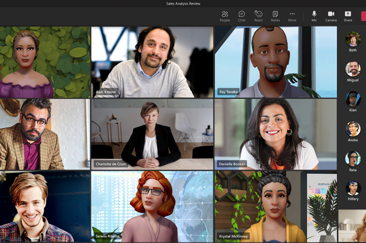 Mesh imprementacja metaverse w Microsoft Teams