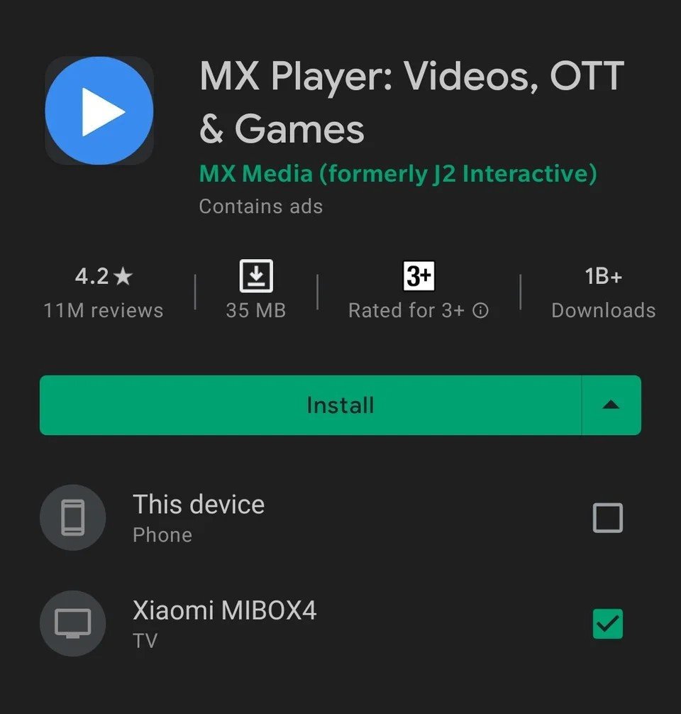 Google Play na telewizorach z możliwością zdalnego instalowania aplikacji