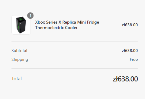 Xbox Mini Fridge ponownie dostępny do kupienia - tym razem taniej, ale jest haczyk