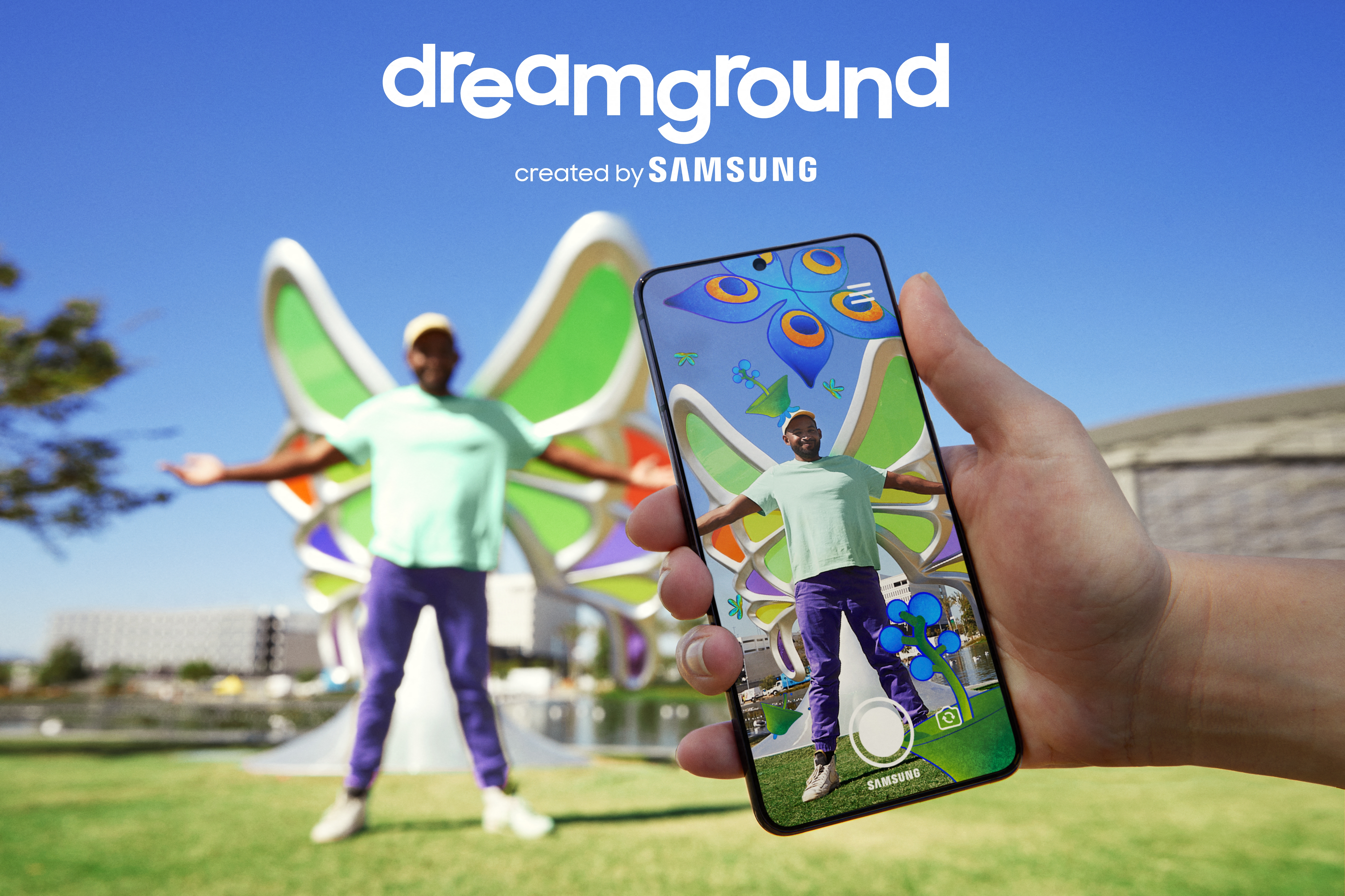 Samsung Dreamground to wielki plac zabaw stworzony w AR