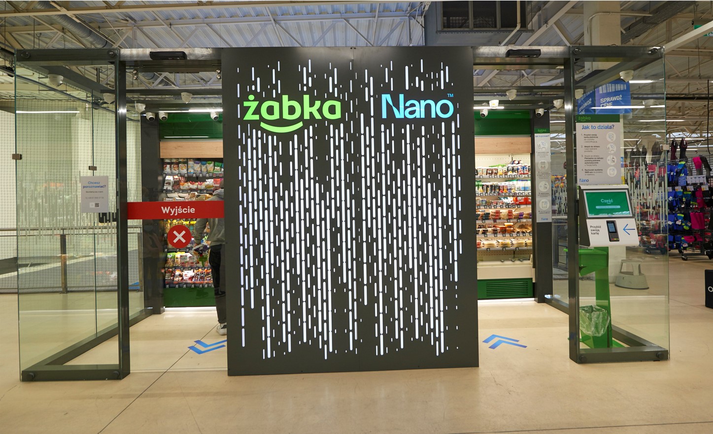 Żabka Nano, sklep autonomiczny w formacie store-in-the-store