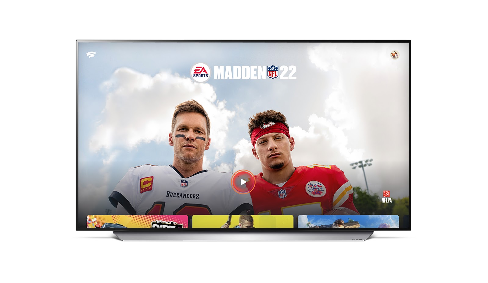 Google Stadia officially on LG TVs