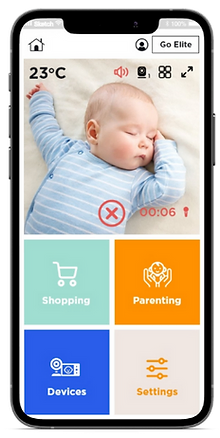 Chillax Baby Mood AI - elektroniczna smart niania z masą przydatnych funkcji