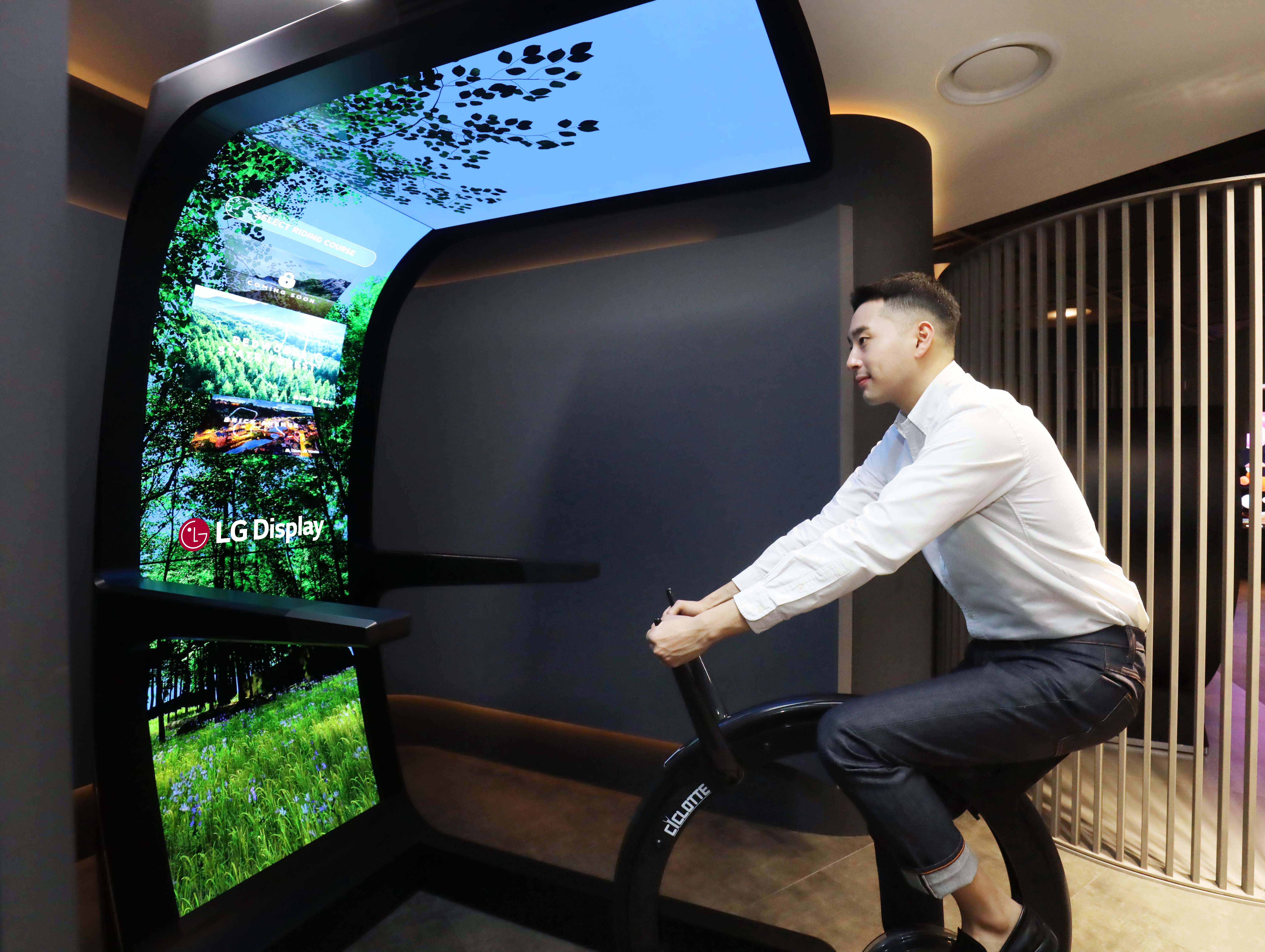 LG Display Virtual Ride