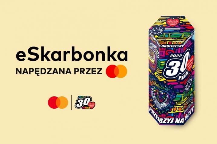 eskarbonka WOŚP (Źródło: Mastercard)