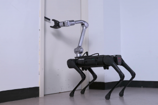 Unitree Z1 Robotyczne ramię przyczepione do robo-psa Aliengo