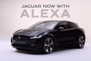 Alexa w Jaguarze (Źrodło:jaguarlandrover)