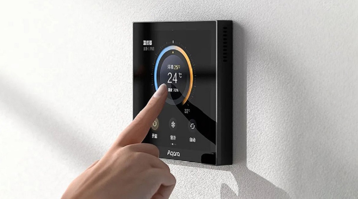 Inteligentny termostat Aqara S3 z dotykowym panelem