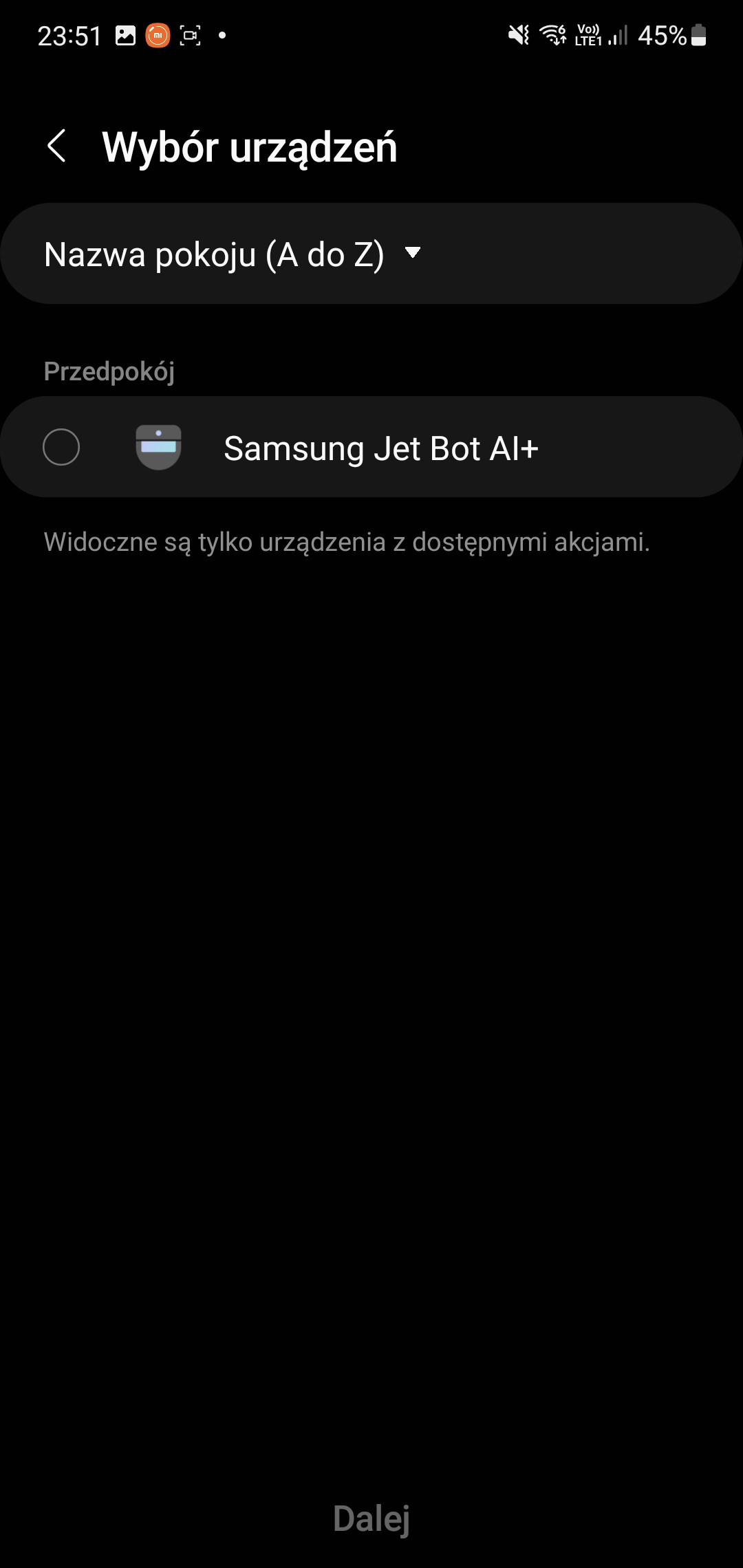 Samsung Jet Bot AI+ / fot. Kacper Żarski (oiot.pl)