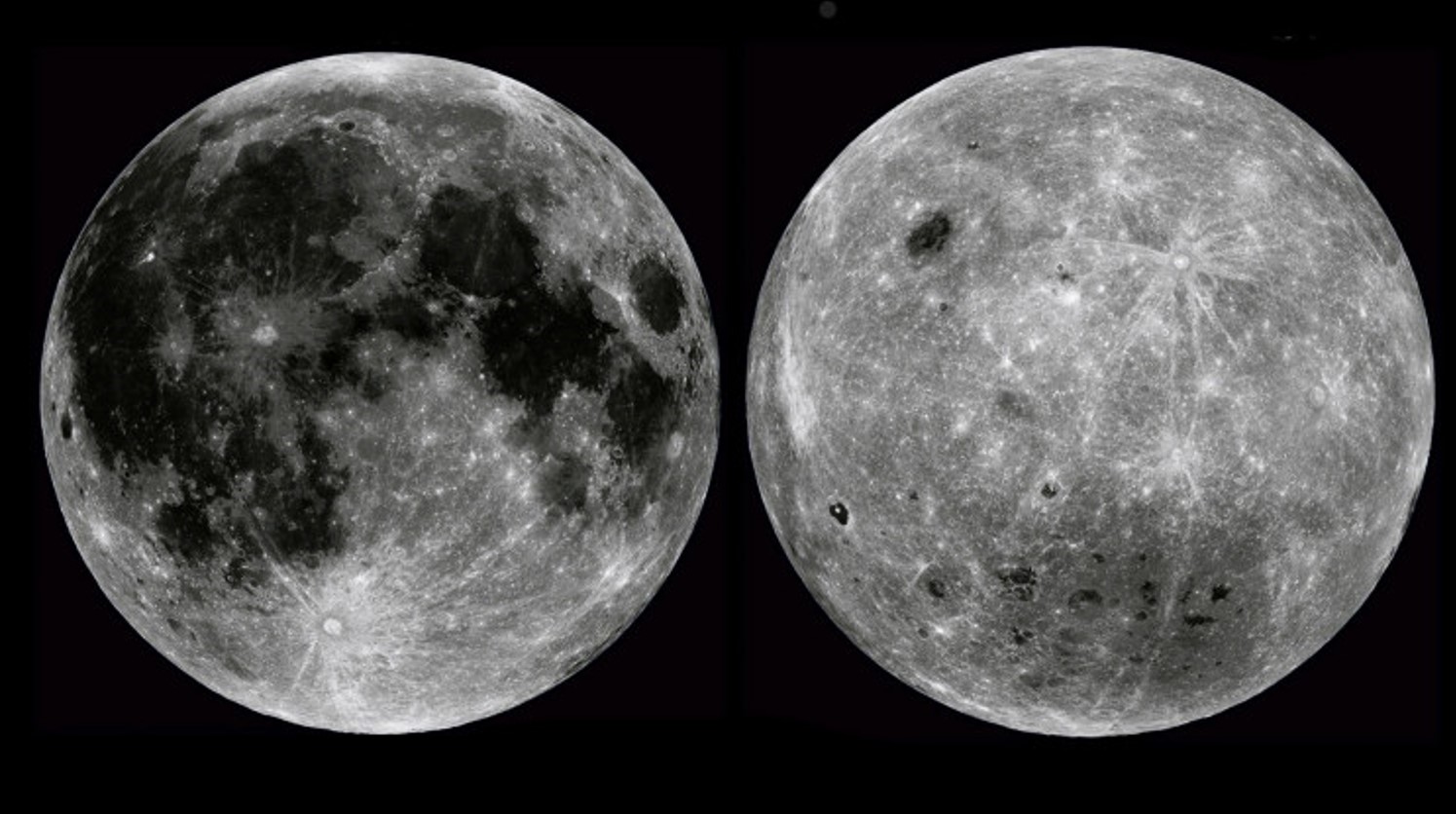 Dlaczego jasna strona Księżyca wygląda inaczej niż ciemna?