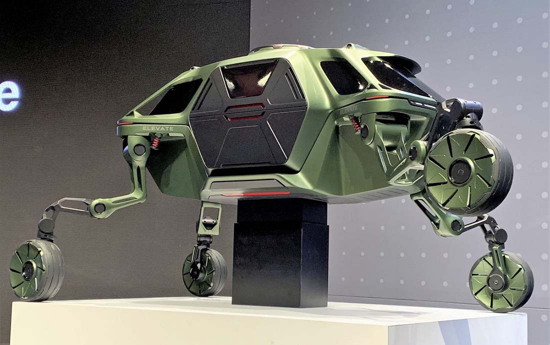 Hyundai starts working on vehicles that are not afraid of any terrain