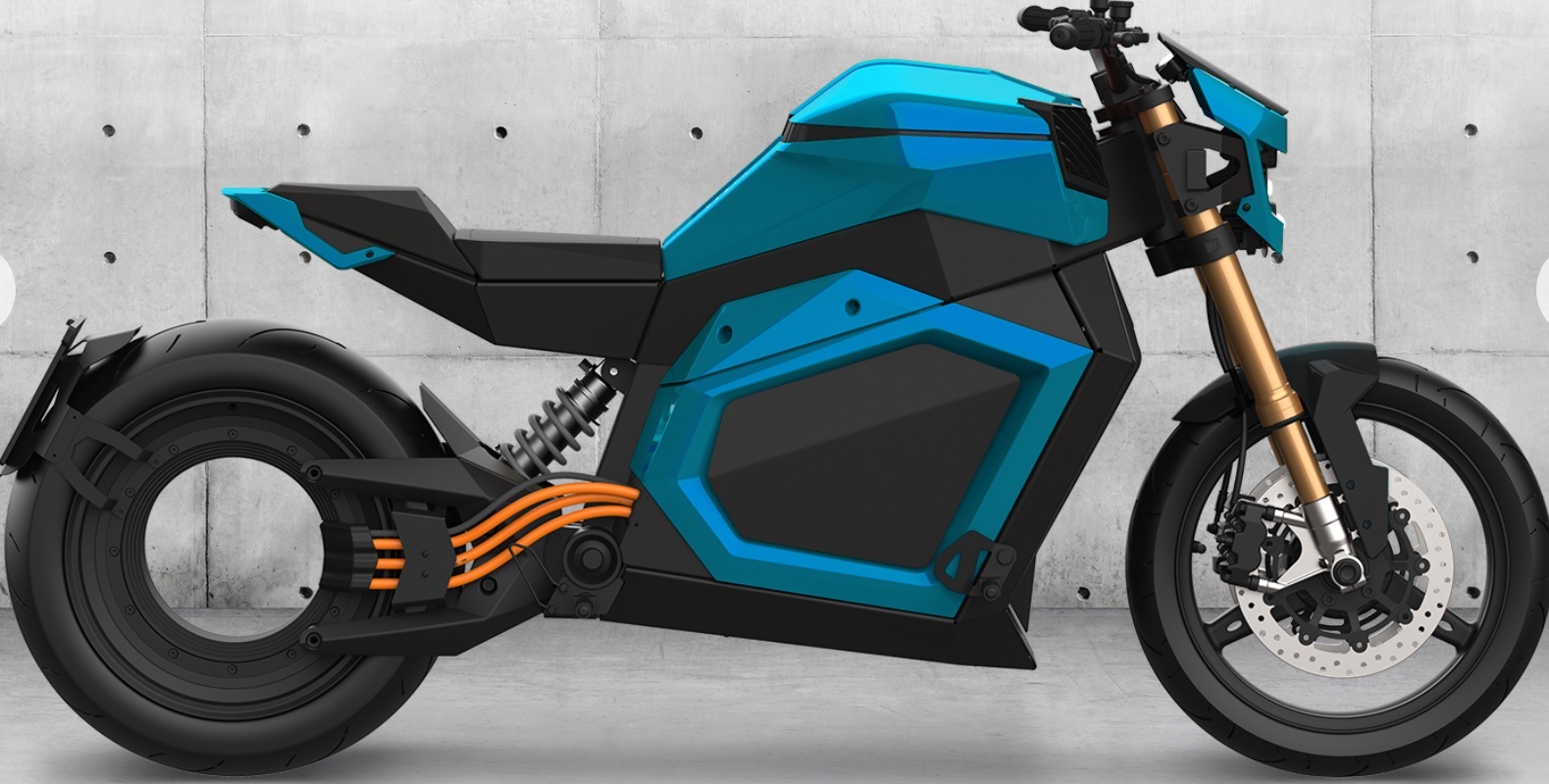 Elektryczne motocykle Verge z silnikiem w kole