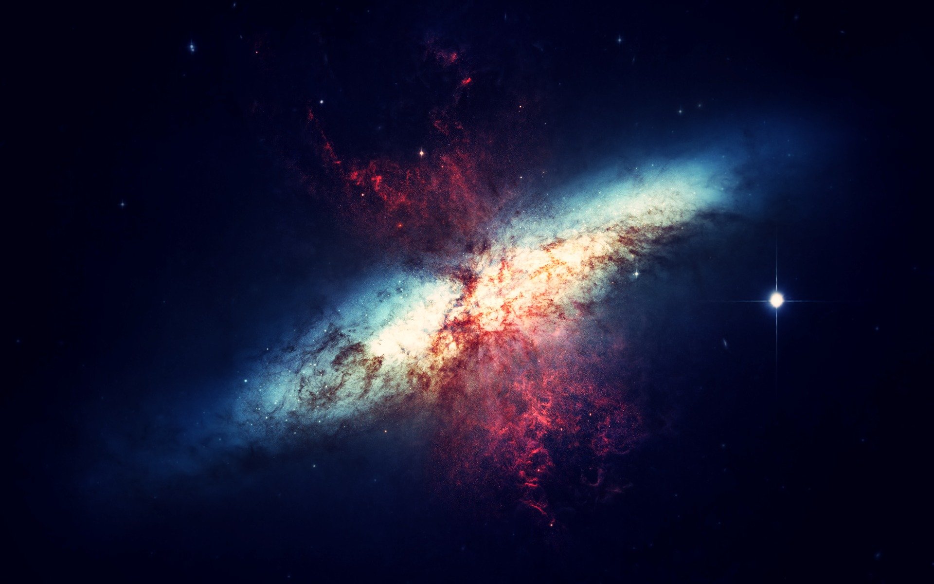 W kosmosie mogą istnieć „niewidzialne ściany”, które ustawiają galaktyki