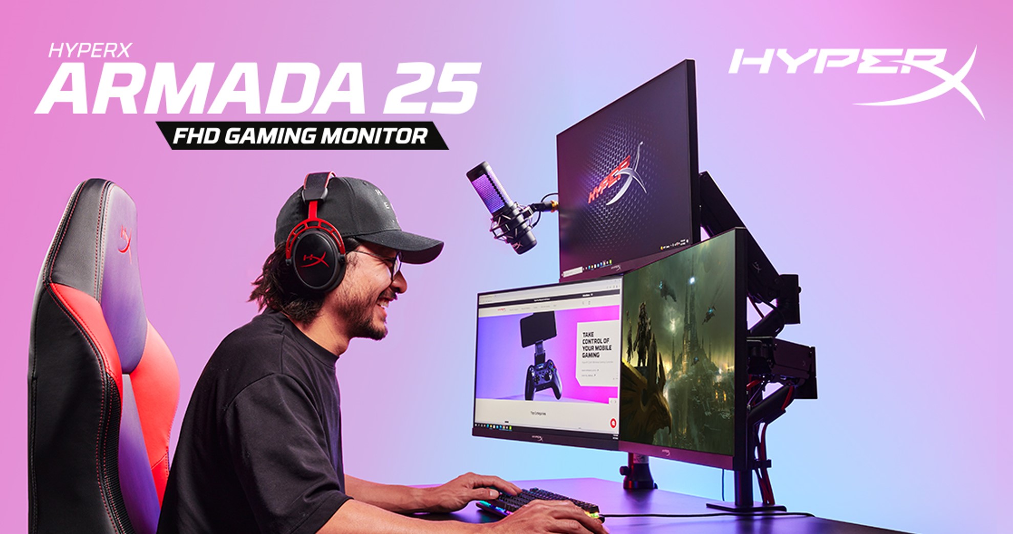 HyperX rozszerza ofertę o monitory dla graczy! Czym się wyróżniają?