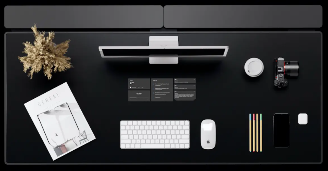 Biurko z dalekiej przyszłości – Lumina Desk
