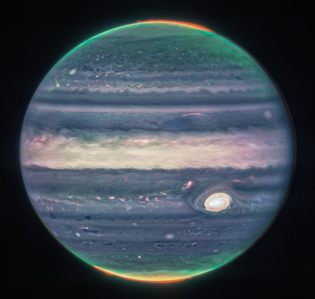Jowisz zdjęcie kosmiczny teleskop jamesa webba