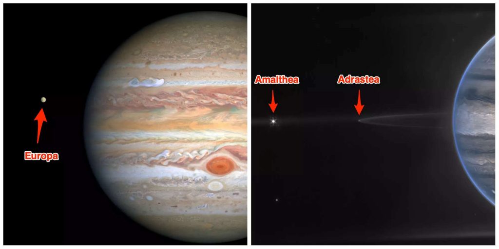 Jowisz zdjęcie Hubble Webba