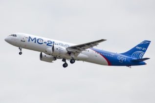 Rosja samolot Irkut MS-21