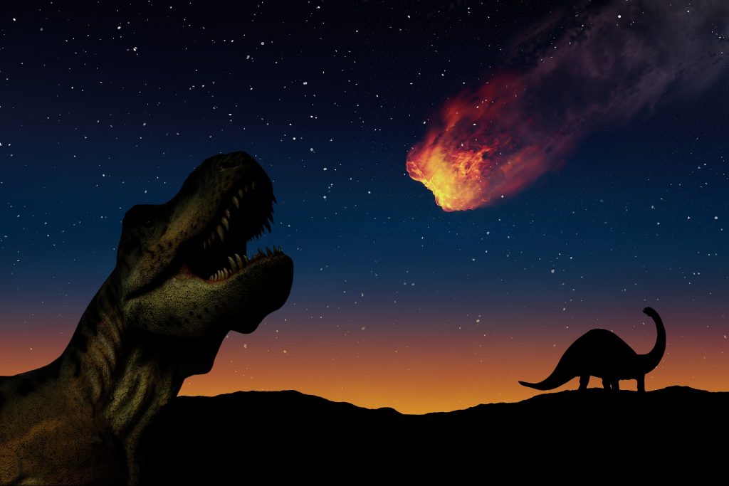 Asteroida tsunami wymieranie kredowe dinzoaury