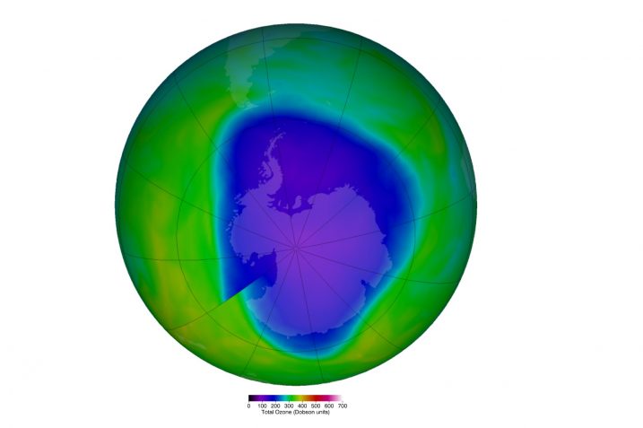 Dziura ozonowa NASA