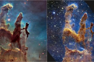 Filary Stworzenia Hubble vs Webb