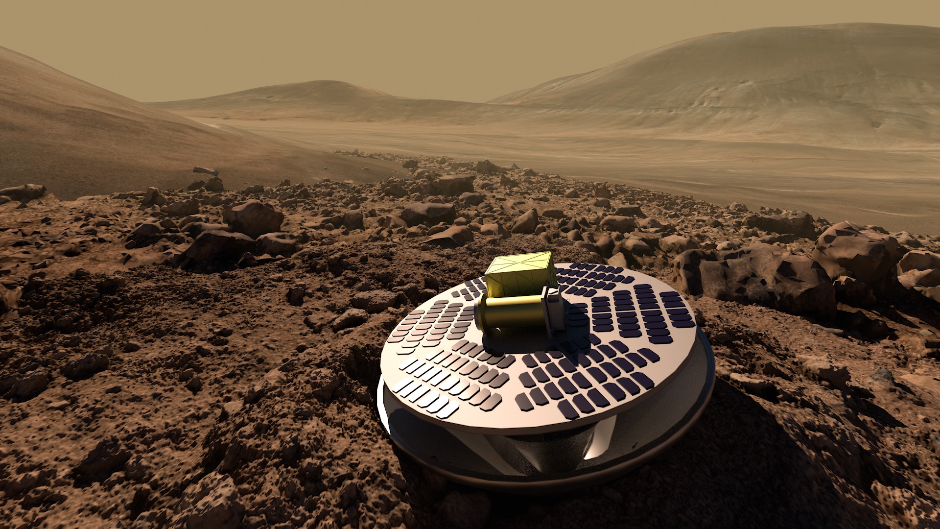 NASA testuje SHIELD – twarde lądowanie na Marsie