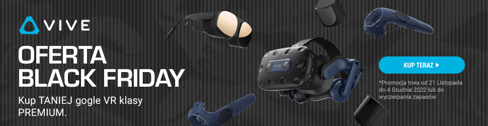 Okulary VR VIVE na Black Friday, źródło: HTC