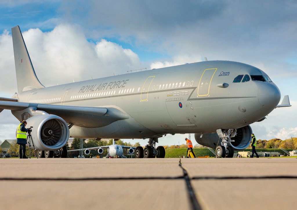Airbus A330, źródło: RAF