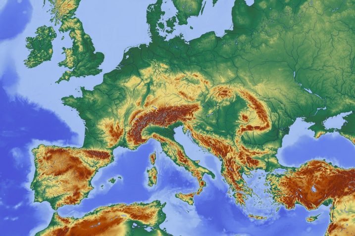 Europa mapa