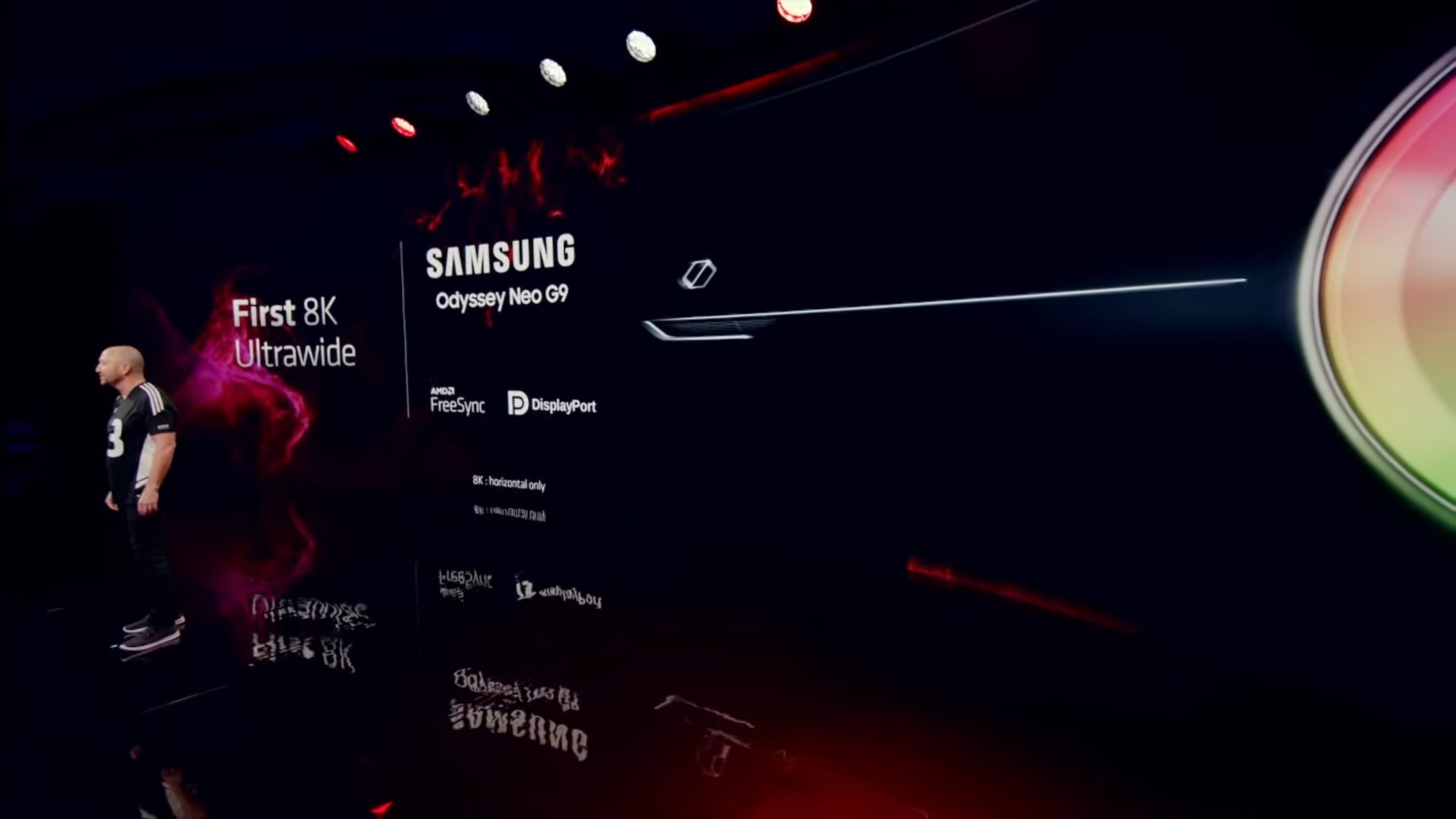 Konferencja AMD, na której zapowiedziano monitor Odyssey Neo G9