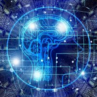 Połączenia mózg-komputer, sztuczna inteligencja (źródło: Pixabay) AI